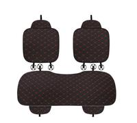 SIMBAE Cubre Universal Funda Universal para Asiento De Coche Protector Cojín, Accesorios Interiores, Juego Algodón Y Lino 3 Uds