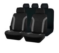 SIMBAE Cubre Universal Se Adapta A La Mayoría Los Accesorios Bicolores Tela Lisa Coche, Protector Asiento Juego Funda Poliéster Universal Deportivo