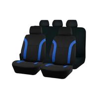 SIMBAE Cubre Universal Se Adapta A La Mayoría Los Accesorios Bicolores Tela Lisa Coche Protector Asiento Juego Funda Poliéster Universal Deportivo