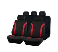 SIMBAE Cubre Universal Se Adapta A La Mayoría Los Accesorios Bicolores Tela Lisa Coche Protector Asiento Juego Funda Poliéster Universal Deportivo