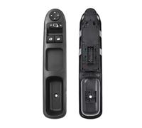 Simbae Interruptor de Control Ventana eléctrica Conductor y Pasajero, 2 Piezas, para Peugeot 207 2007-2015 6554QC 6490HQ Botonera Elevaluna