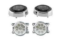 Simbae Luces Antiniebla LED Para Outlander 2008-2012 Lámpara Faro De Parachoques Delantero Cubiertas Orificio Marco Bisel Parrilla Conjunto Faros Antiniebla