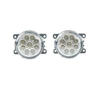 Simbae Luces Antiniebla LED Para Outlander 2008-2012 Lámpara Faro De Parachoques Delantero Cubiertas Orificio Marco Bisel Parrilla Conjunto Faros Antiniebla