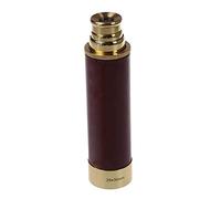 SiMbae Monoculares para Adultos Telescopio de Bolsillo de latón 25x30 Telescopio monocular de Alta Potencia Telescopio Dorado
