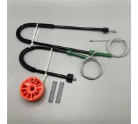 SIMBAE Motor eléctrico regulador ventana Kit De Reparación Clips Para Elevalunas Trasero Izquierdo Para Megane II Cabriolet (2002-2016)