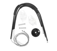 SIMBAE Motor eléctrico regulador ventana Kit De Reparación Del Elevalunas Eléctrico Delantero Izquierdo Para Megane 2 4/5 Puertas