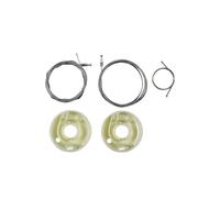 SIMBAE Motor eléctrico regulador ventana Kit Reparación Riel Guía Puerta Corredera Eléctrica Para VW Transporter T5 T6 7H 7J Izquierda Derecha 7E1843871 7E1843871A(Izquierda)