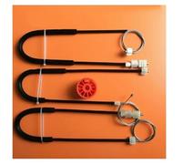 SIMBAE Motor eléctrico regulador ventana PARA MEGANE II CABRIOLET 2/3 PUERTAS KIT DE REPARACIÓN ELEVALUNAS ELÉCTRICO DELANTERO IZQUIERDO/DERECHO 2002-2009(Izquierda)