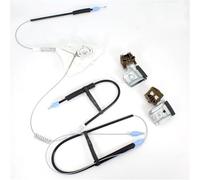 SIMBAE Motor eléctrico regulador ventana Para VW Para Polo 9N 2002 2003 2004 2005 2006 2007 2008 2009 2010 Kit Reparación Elevalunas Eléctrico Puerta Delantera Derecha Lateral
