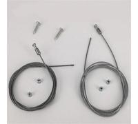 SIMBAE Motor eléctrico regulador ventana Para VW T5 Caravelle Para Multivan Kit De Reparación Puerta Corrediza Eléctrica Alambre Acero Izquierda Y Derecha En Adelante 2003