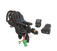 SIMBAE Para VW Para Golf 6 MK6 Para Cabriolet Luces Antiniebla Faro Cubierta Lámpara Luz LED Parrilla Bisel Marco Lámparas Halógenas Conducción Conjunto Faros Antiniebla