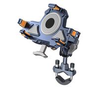 SIMBAE Soporte Móvil Moto Accesorios para Motocicletas, Soporte De Teléfono para Motocicleta Aleación Universal Antivibración para Navegador(UBA-U)