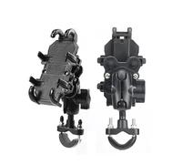 SIMBAE Soporte Móvil Moto Soporte De Teléfono para Manillar A Prueba Golpes GPS para Scooter, Abrazadera Universal Antivibración para Inteligente(Handlebar Shock asb)