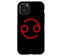 Símbolo astrológico de cáncer, signo zodiacal del cangrejo Carcasa para iPhone 11 Pro
