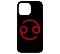 Símbolo astrológico de cáncer, signo zodiacal del cangrejo Carcasa para iPhone 13 Pro Max