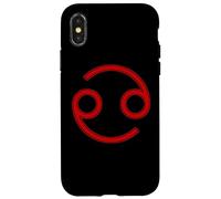 Símbolo astrológico de cáncer, signo zodiacal del cangrejo Carcasa para iPhone X/XS