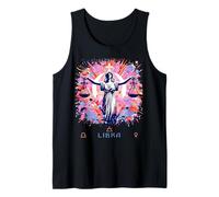 Símbolo astrológico de Libra con signo del zodiaco de Venus Camiseta sin Mangas