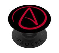 SÍMBOLO ATEÍSMO del Emblema ATEÍSTICA PopSockets PopGrip Adhesivo