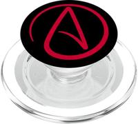 SÍMBOLO ATEÍSMO del Emblema ATEÍSTICA PopSockets PopGrip para MagSafe