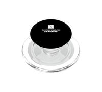 Símbolo atómico para Fe Feminista Igualdad Ciencia Amante PopSockets PopGrip para MagSafe
