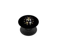 Símbolo Católico Mariano de la Santísima Madre PopSockets PopGrip Adhesivo