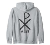 Símbolo Chi Rho de la Iglesia Primitiva - Cristograma Sudadera con Capucha