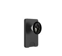 Símbolo chino con zorros en llamas místicas, zorros de amor PopSockets PopWallet para MagSafe