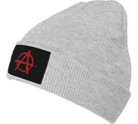Símbolo De Anarquía En Apuros Unisex Gorro De Punto Deportivo Gorro Invierno Suave Skull Cap para Correr Pasear Al Perro Ciclismo