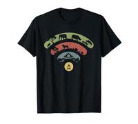 Símbolo de Animales Salvajes WLAN para un Safari. Camiseta