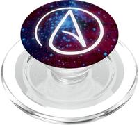 Símbolo de ateísmo en el Espacio PopSockets PopGrip para MagSafe