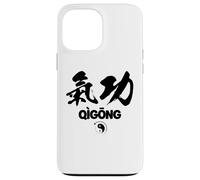 Símbolo de caligrafía China de Qigong con Yin Yang Carcasa para iPhone 13 Pro MAX