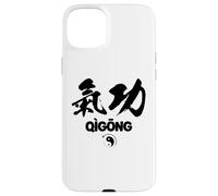 Símbolo de caligrafía China de Qigong con Yin Yang Carcasa para iPhone 15 Plus