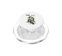 Símbolo de dragón/caligrafía mítica China dragón Tai chi PopSockets PopGrip para MagSafe