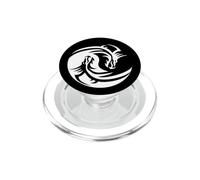 Símbolo de dragón con caligrafía mítica China con diseño de Tai chi PopSockets PopGrip para MagSafe