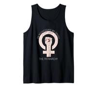 Símbolo de género Femenino con puño - Smash The Patriarchy Camiseta sin Mangas