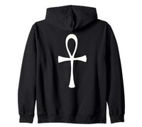 Símbolo de Gnosis de la Cruz Ankh - Gnóstico Espiritual Sudadera con Capucha