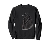 Símbolo de Inteligencia silenciosa Dark Raven Sudadera