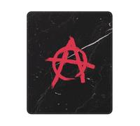 Símbolo De La Anarquía Alfombrilla De Ratón Duradero Mousepad Lavable Alfombrilla De Escritorio para Pc Ordenador Gaming 25X30Cm