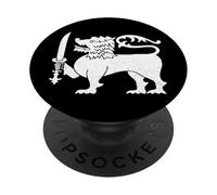 SÍMBOLO DE LA Bandera DE LEÓN Sri Lanka Sinha PopSockets PopGrip Adhesivo