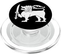 SÍMBOLO DE LA Bandera DE LEÓN Sri Lanka Sinha PopSockets PopGrip para MagSafe