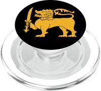 SÍMBOLO DE LA Bandera DE LEÓN Sri Lanka Sinha PopSockets PopGrip para MagSafe