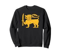 SÍMBOLO DE LA Bandera DE LEÓN Sri Lanka Sinha Sudadera