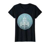 Símbolo De La Cigarra Ilustración De La Cigarra Amante De Camiseta gráfica económica, Mujer, Negro, XL