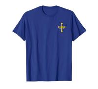 SÍMBOLO DE LA CRUZ DE LA VICTORIA BANDERA DE ESPAÑA ASTURIAS CRUZ DE LA VICTORIA Camiseta