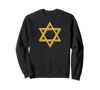Símbolo de la estrella de David, diseño de herencia judía Sudadera