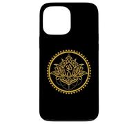Símbolo de loto intenso Mandala místico espiritual fuerte Carcasa para iPhone 13 Pro Max