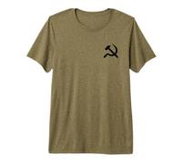 SÍMBOLO DE Martillo Y Sickle CCCP URSS UNIÓN SOVIÉTICA Camiseta Premium