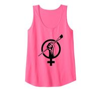 Símbolo de Movimiento de Arte Feminista - Puño de empoderamiento de Artista Mujer Camiseta sin Mangas