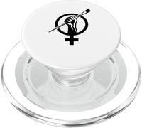 Símbolo de Movimiento de Arte Feminista - Puño de empoderamiento de Artista Mujer PopSockets PopGrip para MagSafe