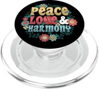 Símbolo de Paz Amor Armonía Bondad Pacifista Libertad PopSockets PopGrip para MagSafe
